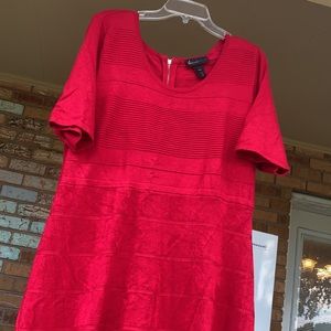 Red Lane Bryant dress